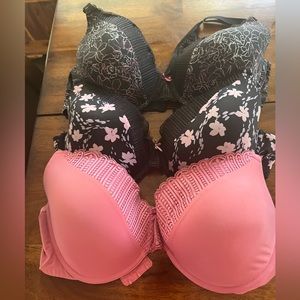 MAIDENFORM T-shirt bras 40D with convertible straps